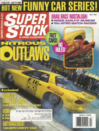SUPER STOCK 1995 JULY - HOLLYWOOD-2, NITROUS OUTLAWS, SANTOS, XSers